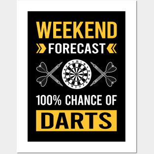 Weekend Forecast Darts Posters and Art